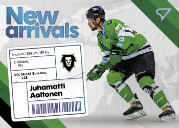 Juhamatti Aaltonen Mlada Boleslav Tipsport ELH 2023/24 SportZoo 1. serie New Arrival #NA-13